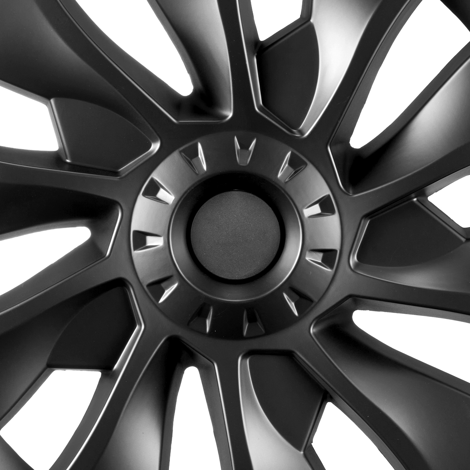 Wheel Rim Covers For Tesla Model 3 Hubcaps With Valve Hole Set_voghion.com